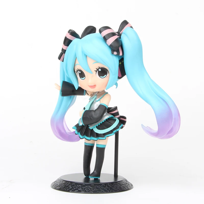 Q posket Hatsune Miku рисунок милый Ver. Аниме Вокалоид фигурка ПВХ Коллекционная модель