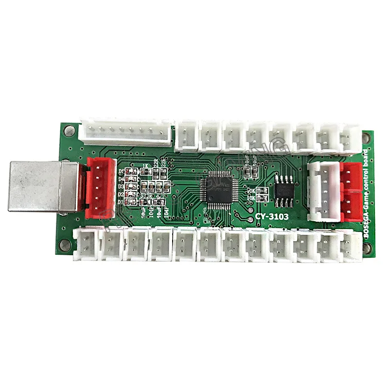 1 комплект 4 в аркадный USB-кодировщик для ПК джойстик и коробка 360 систем Windows Android |