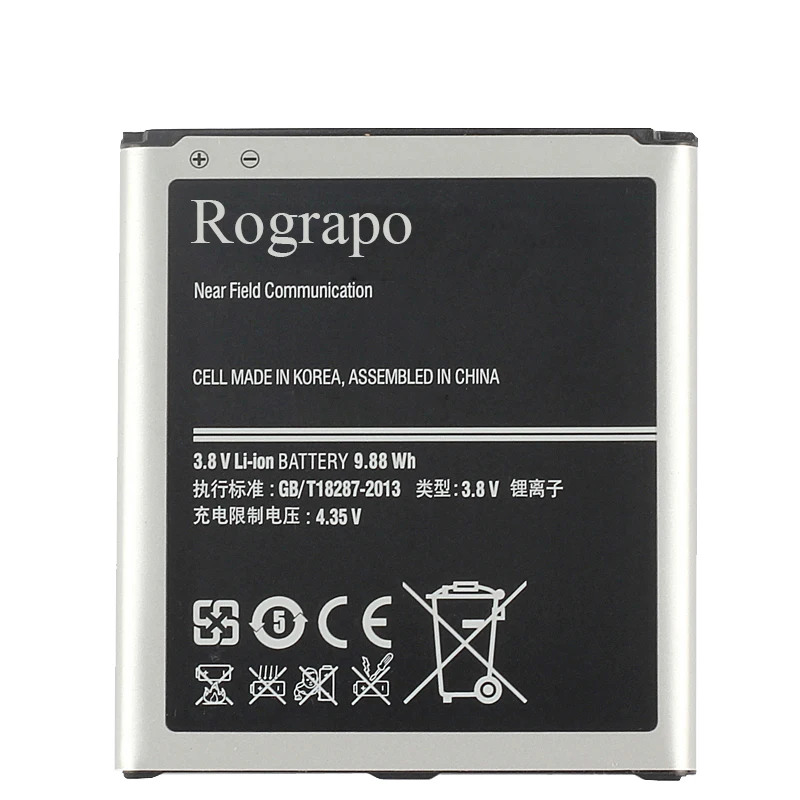 100% 2600mAh B600BC B600BE мобильный телефон аккумулятор для Samsung GALAXY S4 I9500 I9502 i9295 GT I9505 I9506 I9508