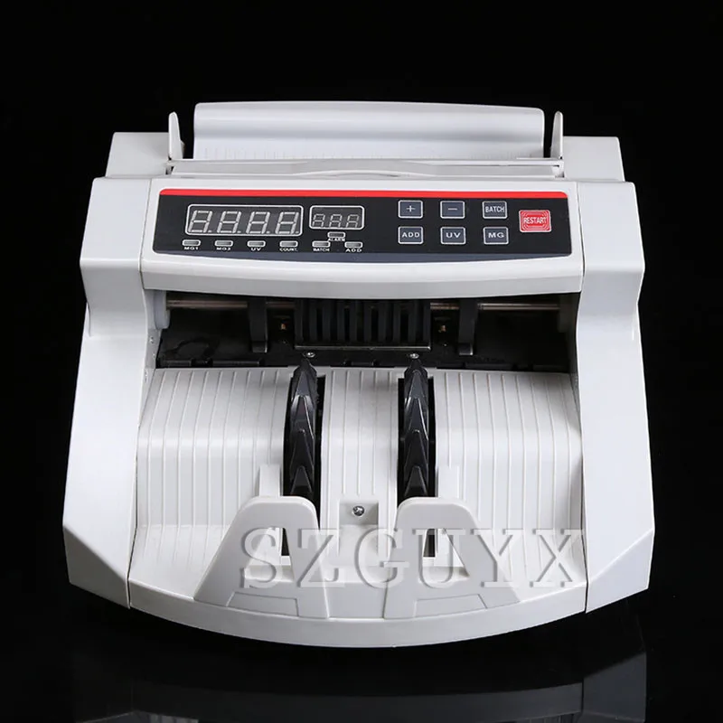 LED Money detector cheap bill counter machine UV/MG money counting machine banknote counter cash counting machine for USD/EURO