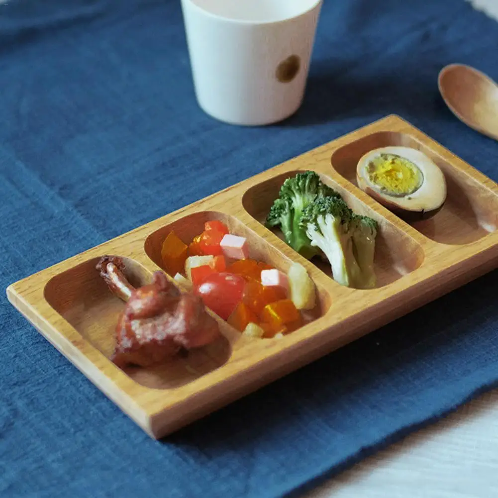 Japanese Style Wooden Bread Dried Fruit Plate Sushi Sashimi Platter Cuisine Ship-shaped Tableware Decoration Ornament | Дом и сад