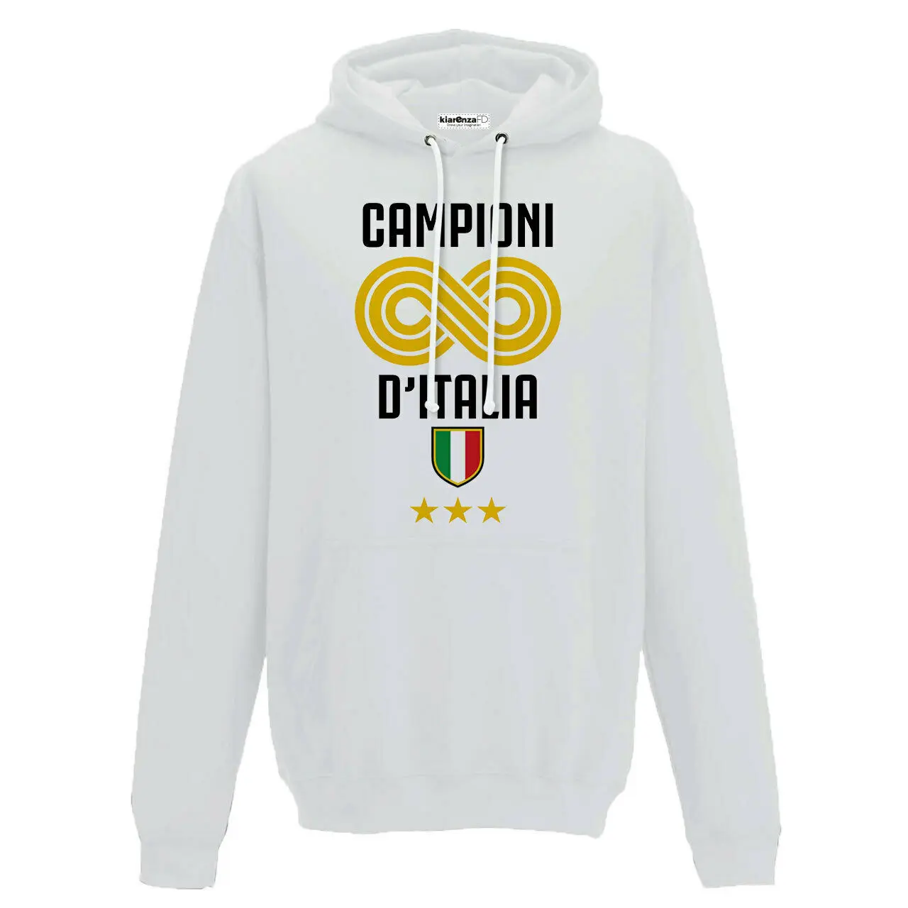 Белый Новинка года juve 37 Scudetto Campione d'Italia Роналду для мужчин толстовки кофты забавные хип хоп Новинка уличная одежда с капюшоном - Цвет: Белый