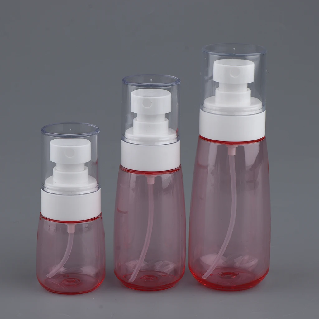 Фото Для женщин и мужчин пустые бутылки с распылителем прозрачный держатель для