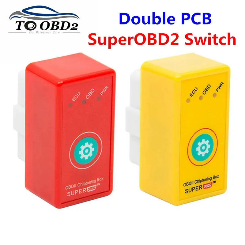 Двойная печатная плата полный чип PIC16F59 нитроobd2 функция сброса Супер OBD2 ECU для