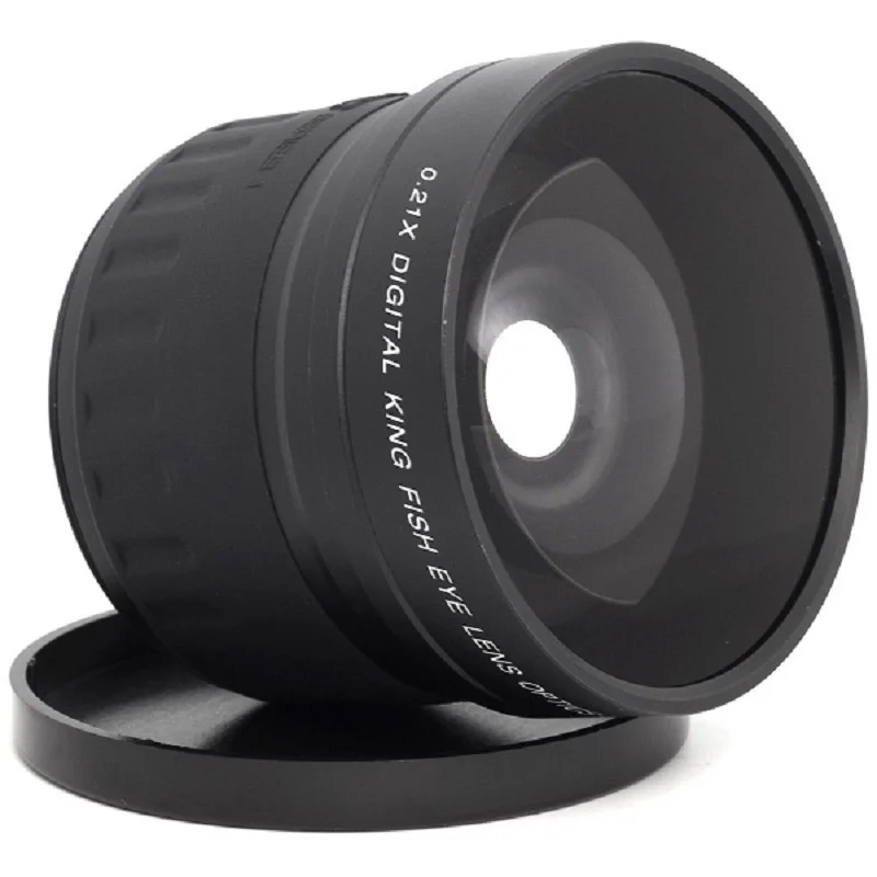 Lightdow 58mm 0.21x Fish Eye Lens fisheye for Canon Nikon OLYMPUS Pentax Sony FUJI Camera Lens with 58mm UV Filter Lens Thread