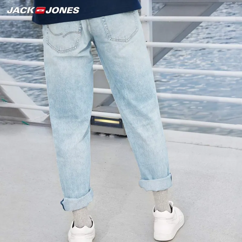 JackJones мужские рваные потертые джинсы брюки молодежные стильные 219232508 | Мужская
