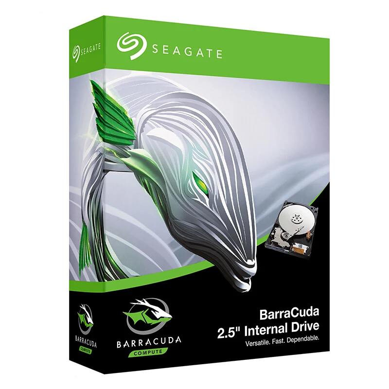 Seagate BarraCuda ноутбук HDD 1 ТБ SATA 6 ГБ/сек. 2 5 &quot7 мм 128 МБ кэш 5400 об/мин внутренний жесткий