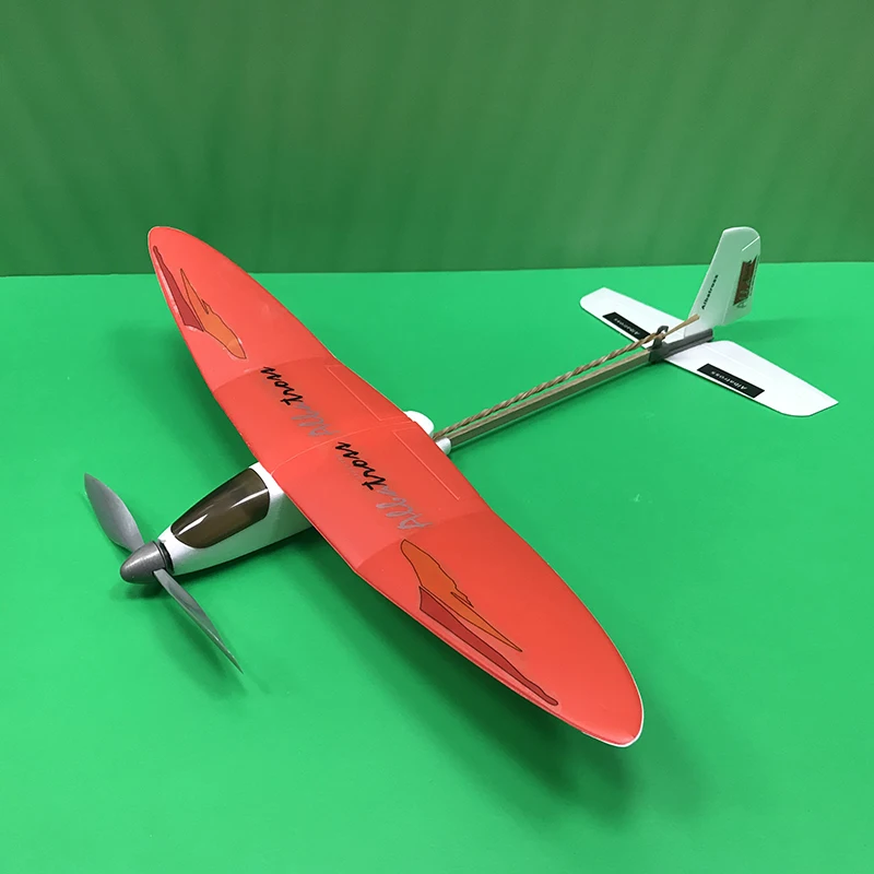 Albatross резиновый самолет DIY сборка модель самолета головоломка детский подарок обучающая игрушка themore thecheaper