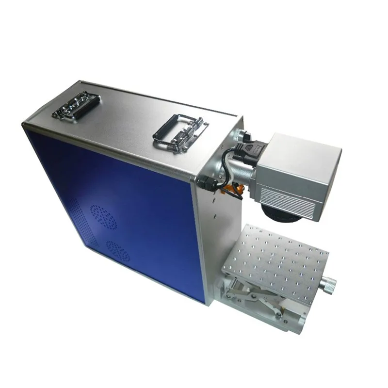 Free Shipping Cheap Price 50W Portable Fiber Laser Marking Machine Metal with 110 * / 150 200 mm Worki | Инструменты