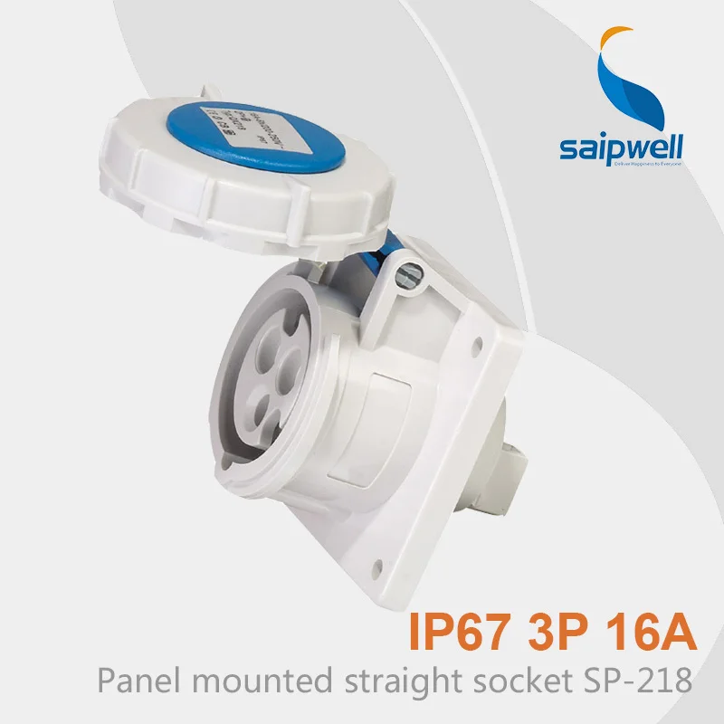 Saipwell Горячая продажа 220В водонепроницаемая розетка 16a 3p SP 218|socket waterproof|socket 220vsocket plug