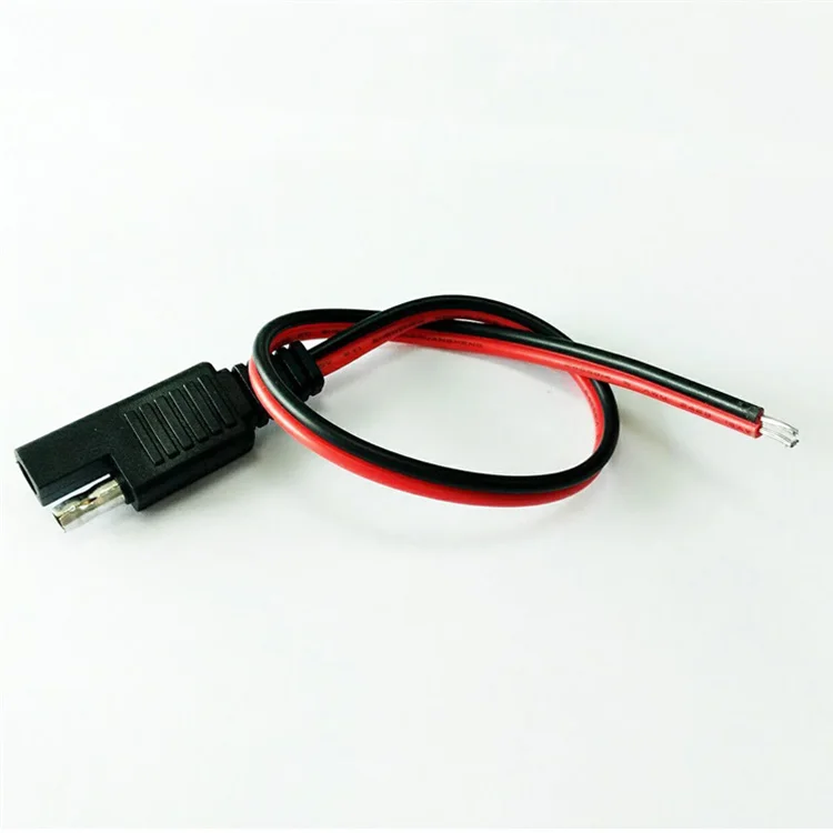 Вилка sae быстрый разъем 10A/2468/18AWG медный шнур DIY кабель питания для автомобильного