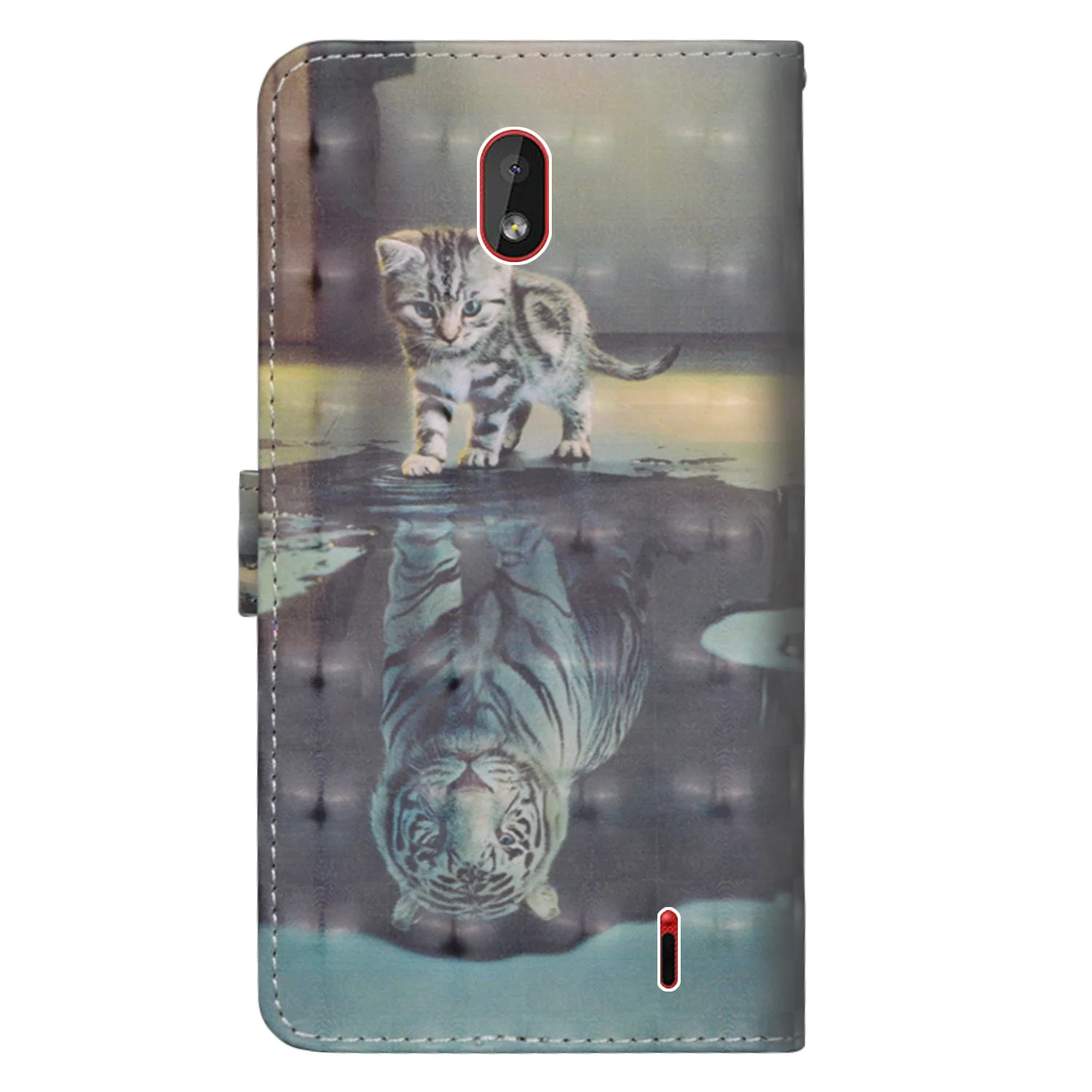 Флип-кожаный чехол для Fundas Nokia 1 Plus чехол для coque Nokia 9 PureView роскошный 3D кошелек Husky panda чехол для телефона