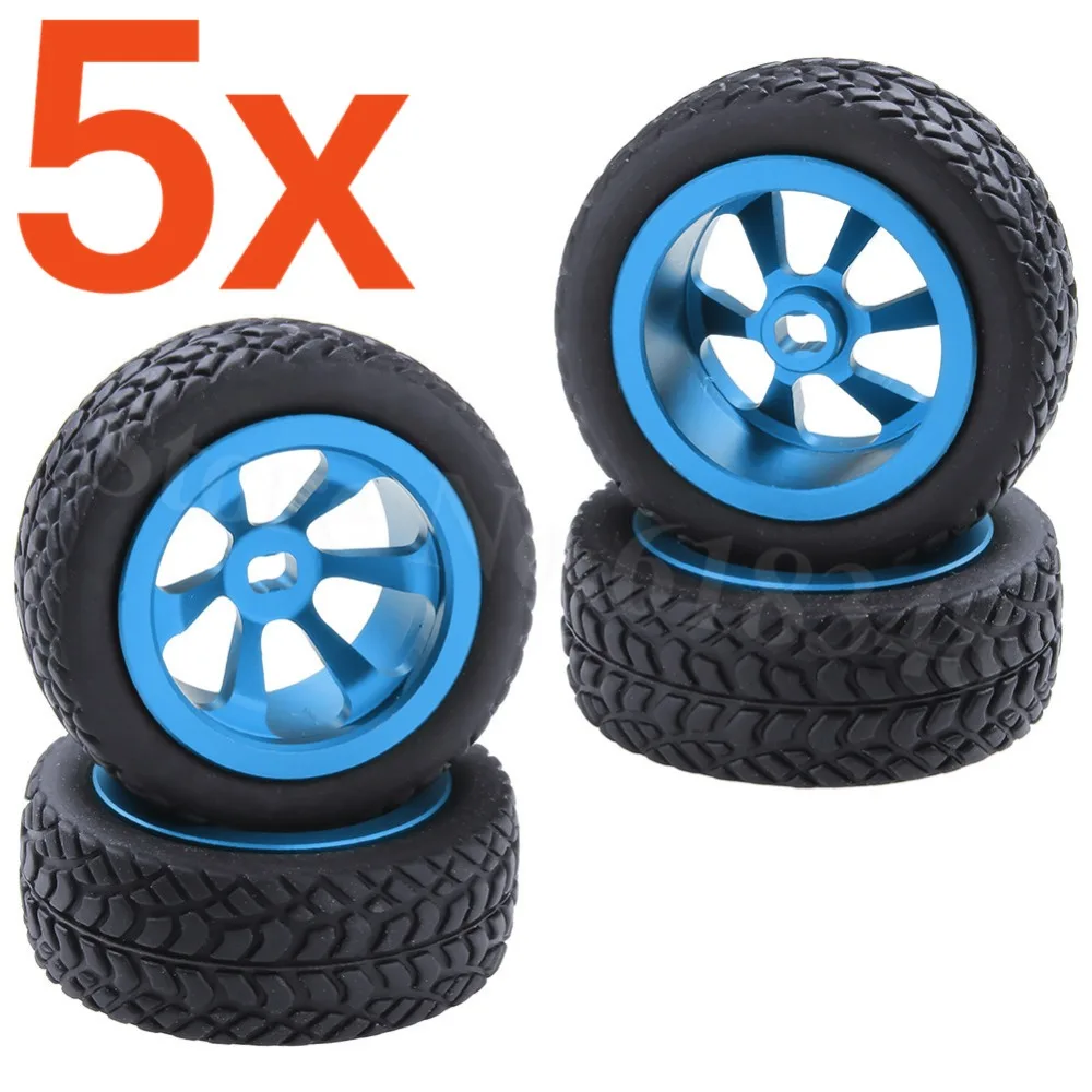 5 комплектов 30 мм радиоуправляемые автомобильные шины и колеса для WLtoys 1/28 K969 K989 K999