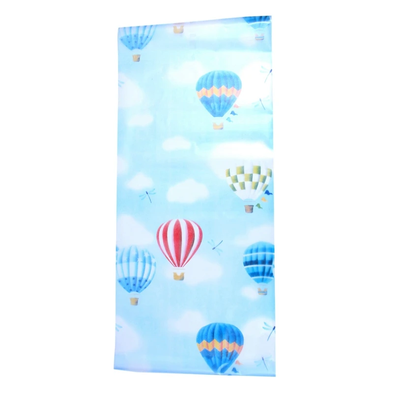 Bedroom Bathroom Home Waterproof Glass Window Privacy Film Sticker PVC Frosted hot air balloon | Дом и сад