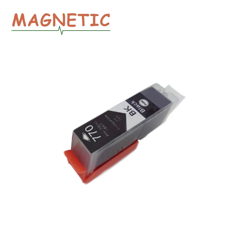 5 чернил для canon 770 PGI совместимый чернильный картридж полные чернила PIXMA MG5770 MG6870
