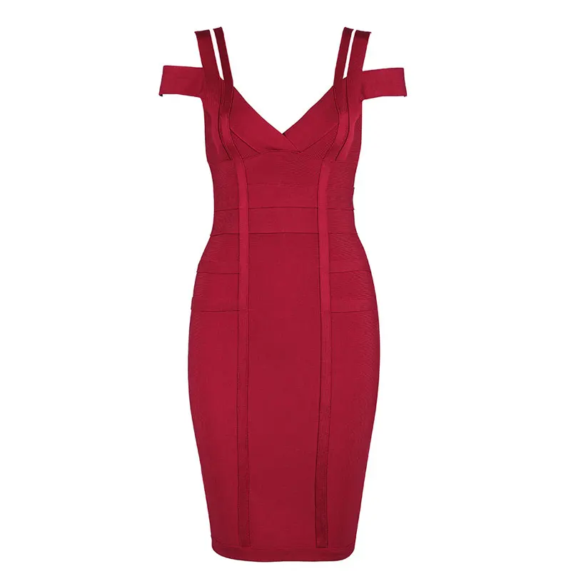 Женское Бандажное платье Новое Сексуальное Тонкое Платье без рукавов Vestido v