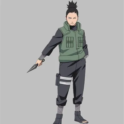 В наличии 3th Шикамару Косплэй костюм из Наруто Аниме на Рождество и Хеллоуин