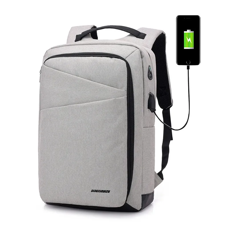 Рюкзак с защитой от кражи для мужчин дорожная сумка USB зарядкой школьные ранцы