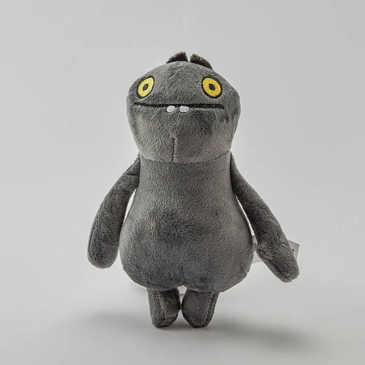 18 см Uglydoll Плюшевые игрушки мультфильм аниме Ox Moxy Babo плюшевые игрушки Uglydog Мягкие плюшевые куклы уродливые подарки для детей - Цвет: Gray