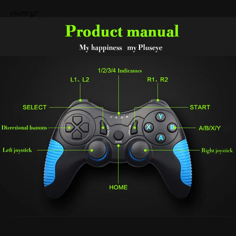 Беспроводной Bluetooth геймпад игры управление Лер умный джойстик игровой