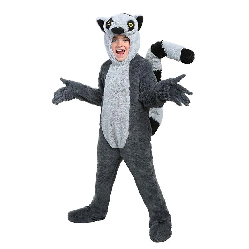 Новый костюм айрека для косплея на Хэллоуин Детский вечерние мадагаскарский