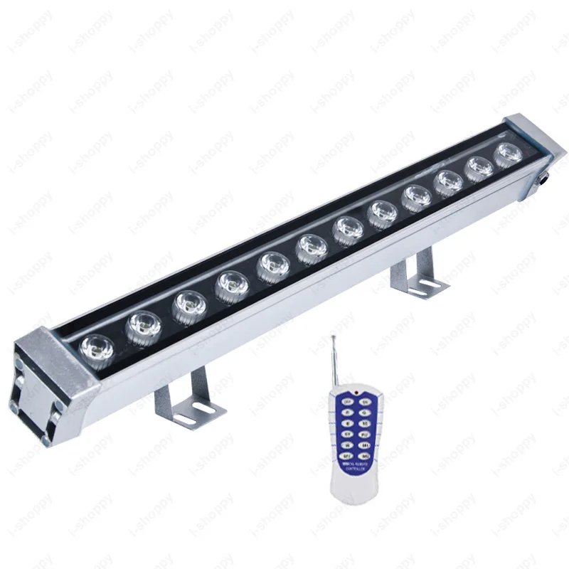 Уличный настенный светодиодный RGB светильник лампа с дистанционным управлением