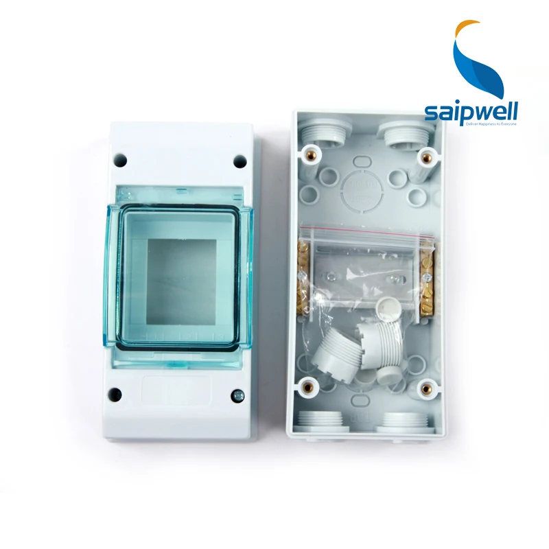 Saip Surperior качественная серая IP66 ABS и PC водонепроницаемая распределительная