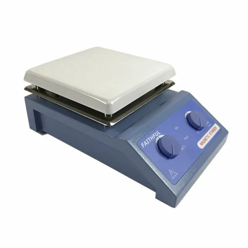 

SH-4 Hotplate Magnetic Stirrer Ceramic Top Plate 19x19cm For Liquid