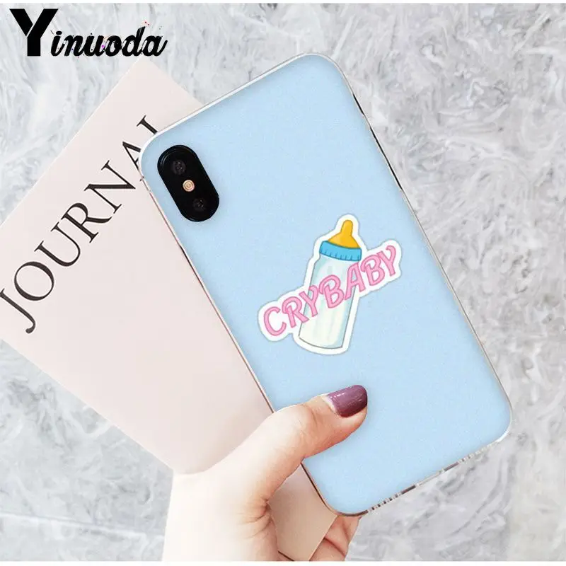Yinuoda Мелани Мартинес Cry baby узор ТПУ мягкий чехол для телефона для Apple iPhone 8 7 6 6S Plus X XS MAX 5 5S SE XR мобильные телефоны - Цвет: A12