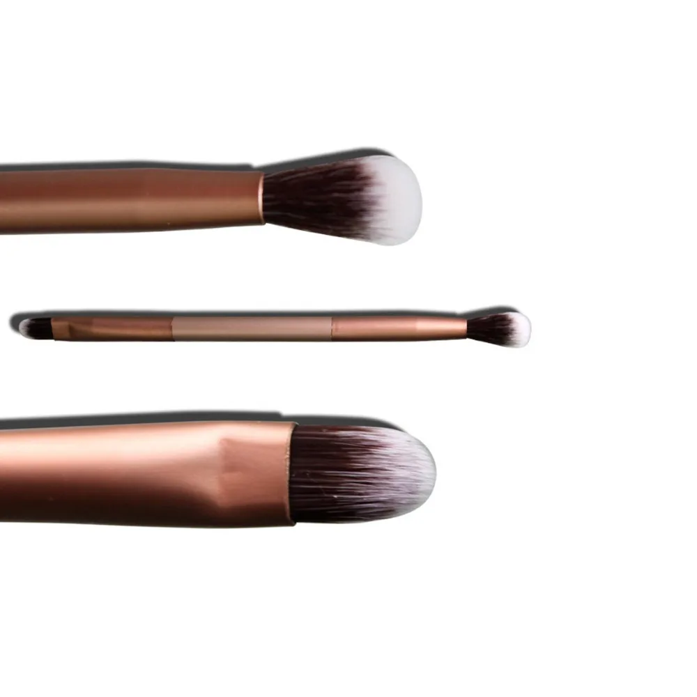 Кисти для теней с двойным концом 5 шт./лот ресницы румяна элегантная отбеленная