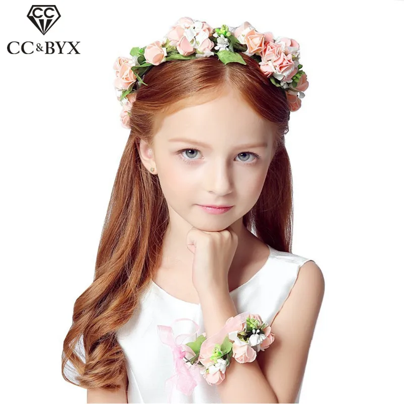CC браслет гирлянда наборы короны диадемы Романтические Аксессуары для красивых