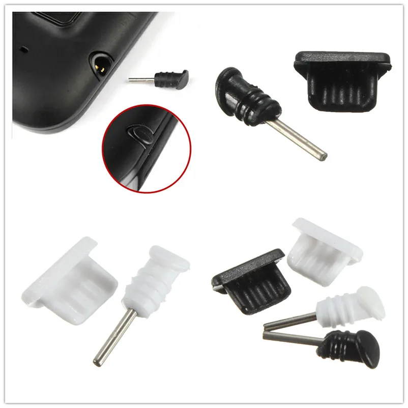 10 комплектов 3 5 мм разъем для наушников + Micro USB зарядный порт заглушка