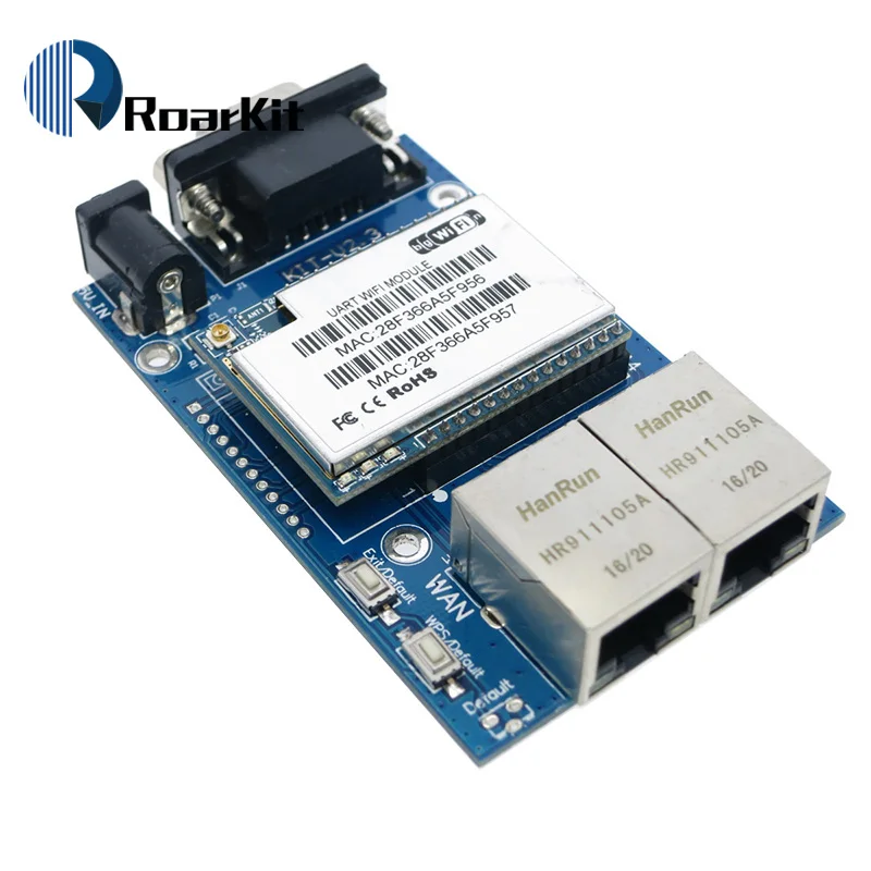 1 шт. HLK RM04 Uart WIFI модуль последовательные порты MCU SCM + wifi тестовая плата|wifi module|module