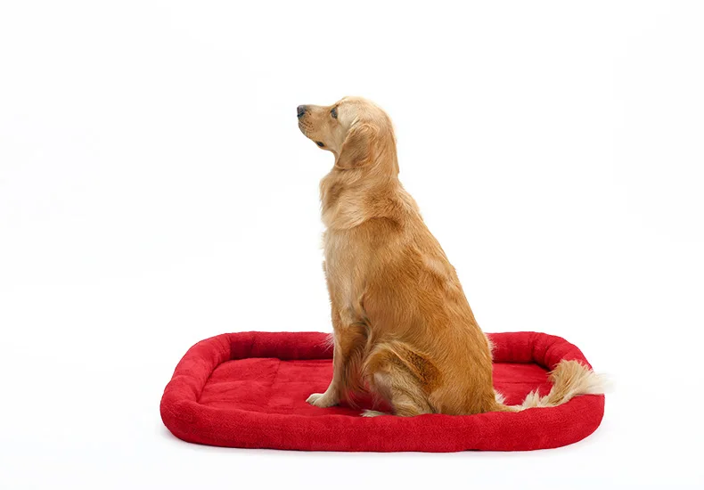Warm winter Big extra large indoor dog pet mat House Pad sofa bed Kennel Soft Fleece Golden Retriever Dog cushion nest | Дом и сад