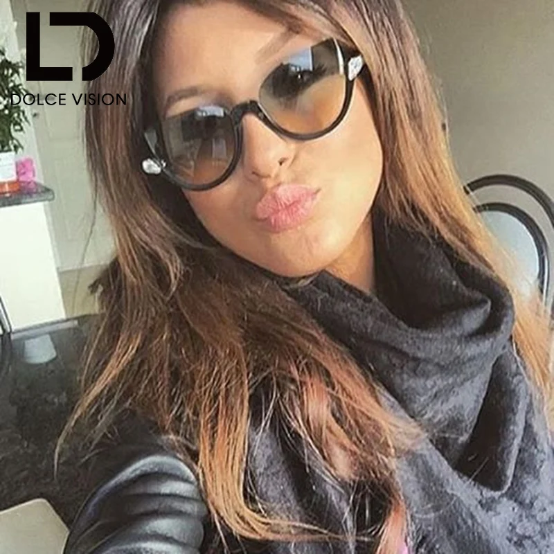 Мужские и женские солнцезащитные очки с градиентной оправой UV400|fashion shades|sunglasses half