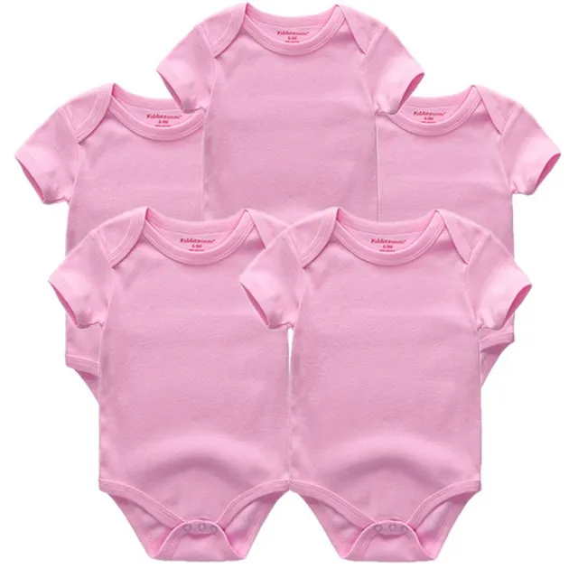 baby bodysuit5062 Модная одежда для детей, Детская мода Одежда для мальчиков и девочек носки для новорожденных для новорожденных для маленьких девочек комбинезоны 5 шт. Комбинезоны маленькие изделия из хлопка Детский костюм - Цвет: baby bodysuit5062