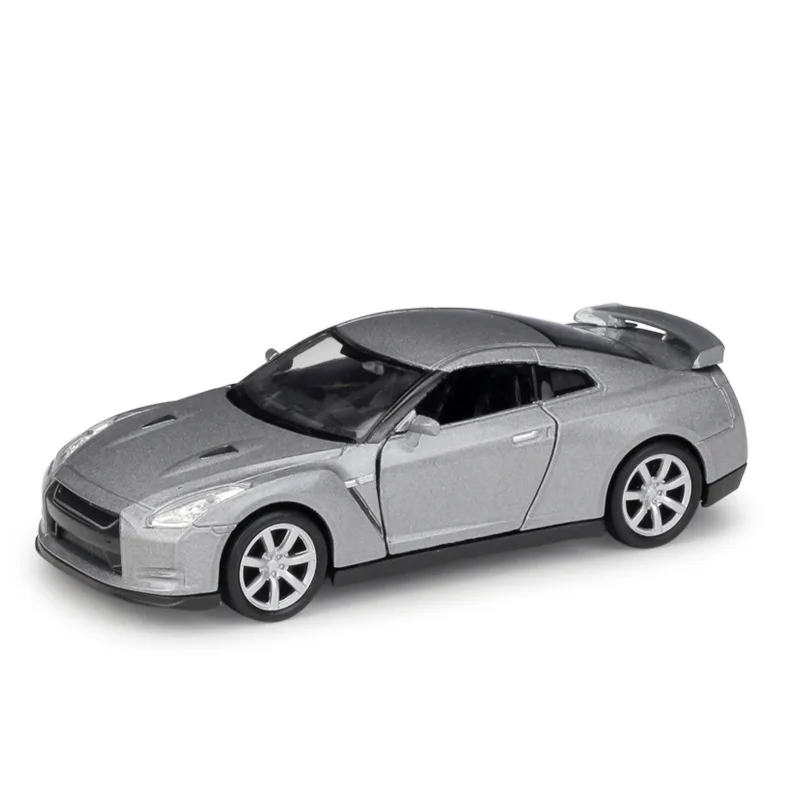 1:36 Welly Nissan GTR R35 сплав игрушки тянуть назад литья под давлением модель автомобиля
