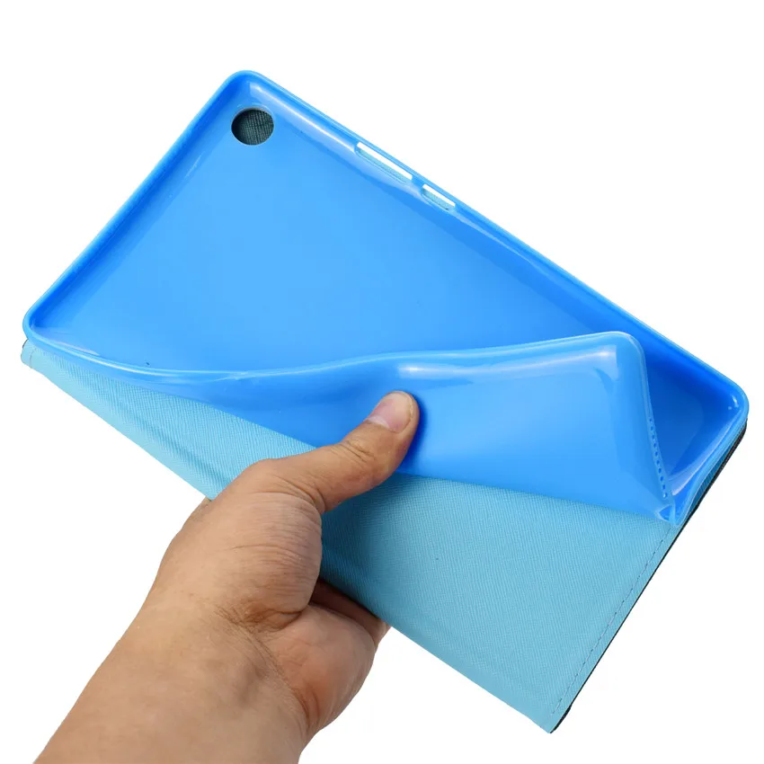 Модный окрашенный флип чехол из искусственной кожи для Huawei MediaPad M5 8 4 BTV W09 DL09 дюйма