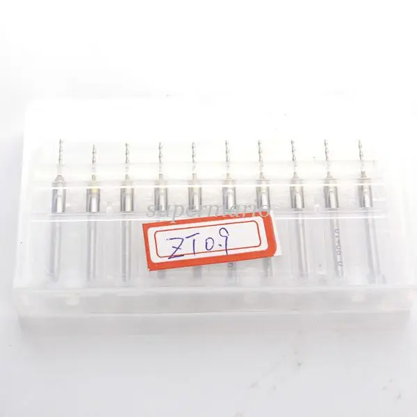 5x Titanium Nitride Coated Carbide PCB Dremel Jewelry CNC Drill Bits Router 0.9mm | Инструменты