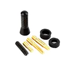 Авто аксессуар Короткие Радио углеродного волокна автомобильная антенна 3,5 см винт Алюминий + 4 x винты M3 M4 M5 M6 + 2 x резиновых оринга #280679