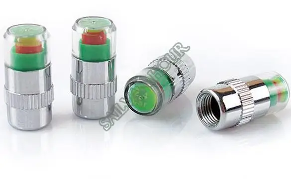 4 шт. авто давления в шинах монитор стержня клапана крышки датчика индикатор глаз