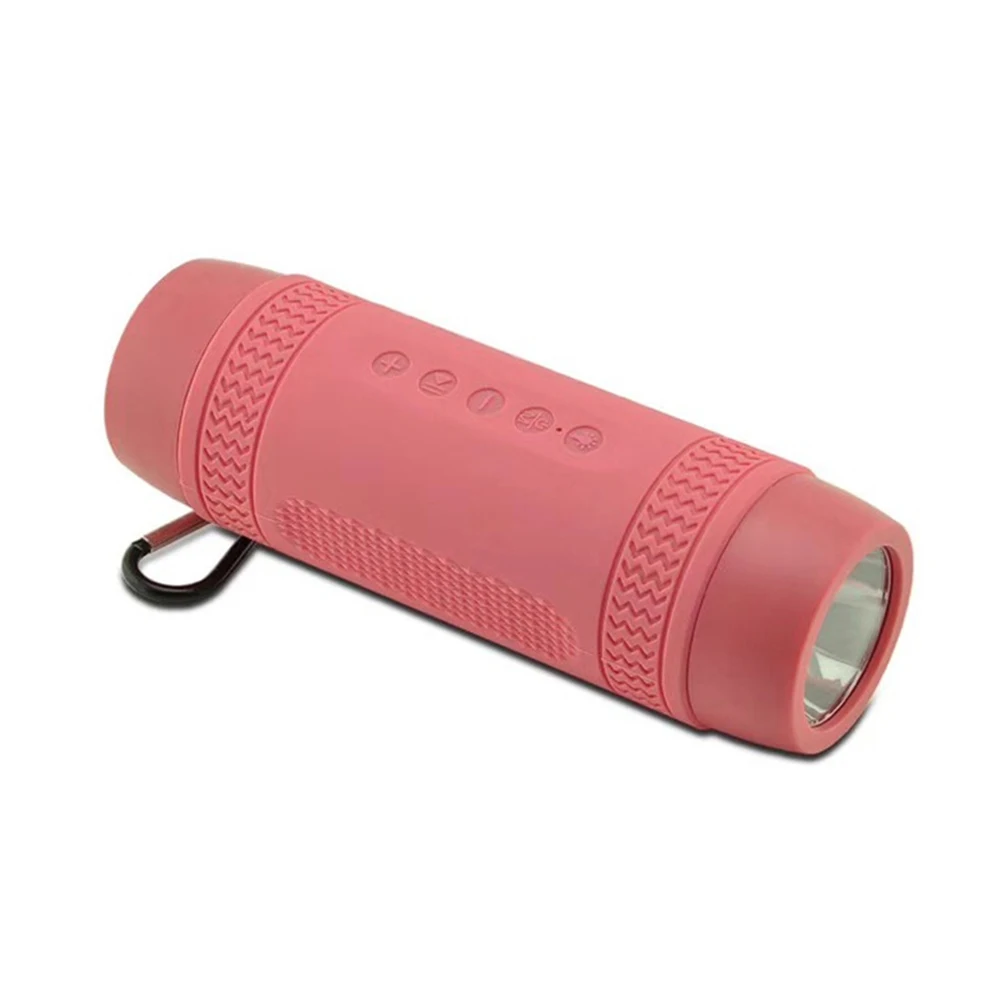 Уличный Bluetooth динамик фонарик мобильный питания TF карта сабвуфер Колонка Hifi