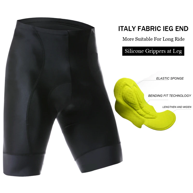 Cycling Shorts PHMAX велосипедные шорты 8 см Италия захваты на ногах Coolmax Велосипедные Шорты противоударные шорты для велосипедистов MTB горный велосипед шорты колготки - Цвет: Cycling Shorts
