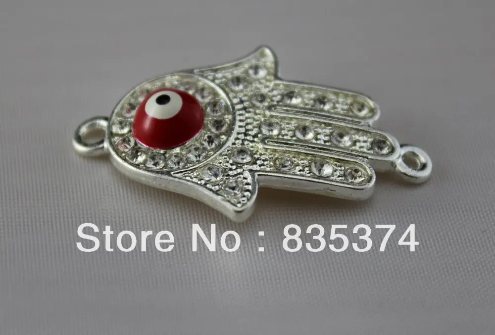 

Бесплатная доставка! Оптовая продажа, Хрустальный соединитель для изготовления браслетов