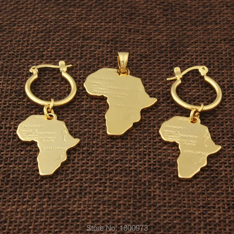 Adixyn африканские ювелирные изделия с дизайном карта наборы ювелирных изделий