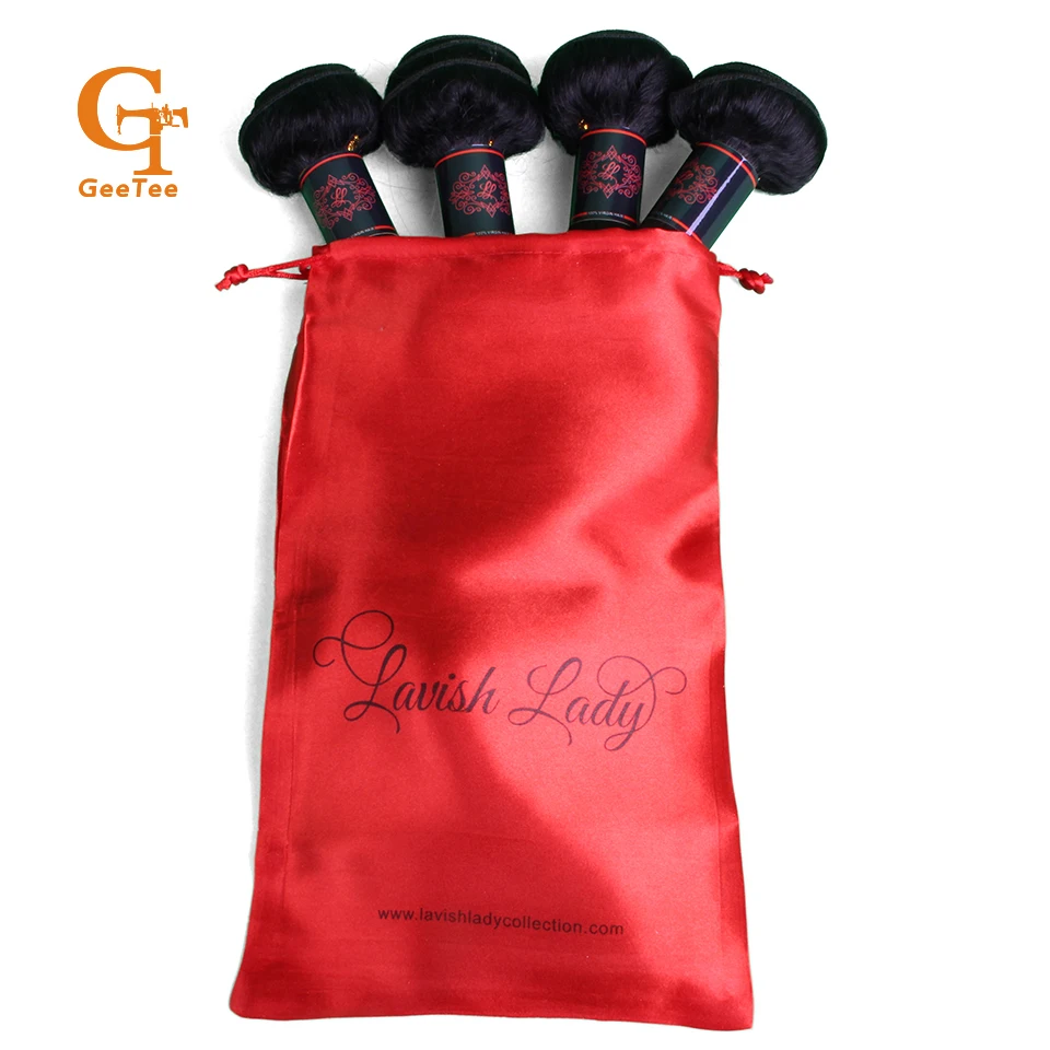 Индивидуальное название магазина волос упаковка из натуральных человеческих