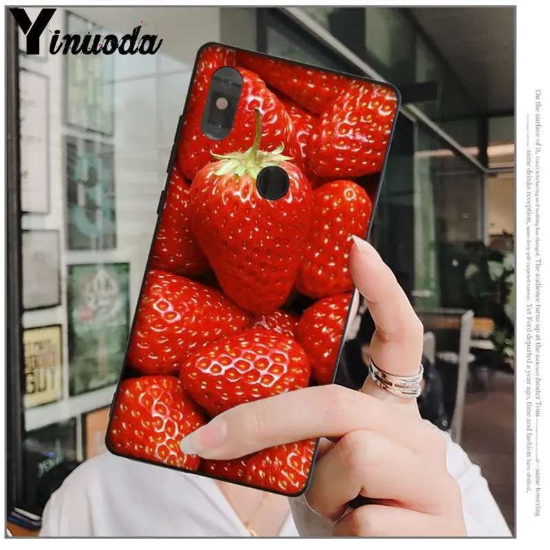 Yinuoda различные фрукты DIY Окрашенные красивые аксессуары для телефонов Чехол Xiaomi mi