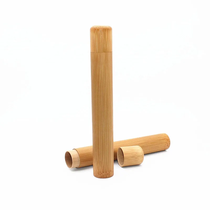

1 Pcs Natural Bamboo Toothbrush Bamboo Tube 8.3 inch For Toothbrush Eco Case Hand made Toothbrush accessories