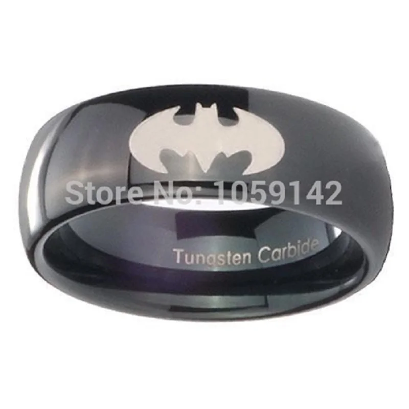 Лидер продаж в США Австралия Канада Высокое качество 8 мм унисекс черное покрытие