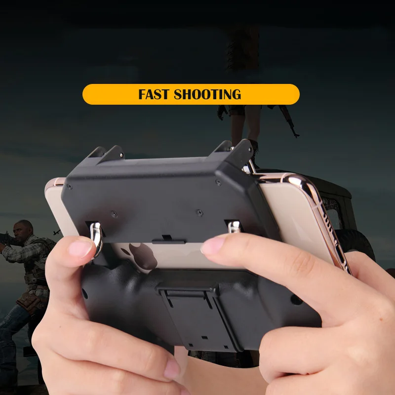 PUGB мобильный игровой контроллер пусковой механизм бесплатно огонь PUBG Джойстик